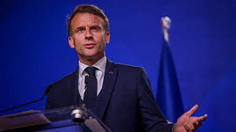 Iran's attacks violate interim deal- French President Emmanuel Macron