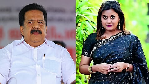 ansiba hassan replayed ramesh chennithala fir controversy