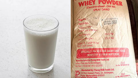 Adulterated milk found mixed with soap powder and palm oil