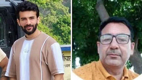 Accused Nikhil (left), deceased Hariom Chaudhary (right)