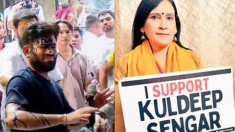 Who is the woman who throw ink on CJP leader Abhijeet Dipke? Finally identified