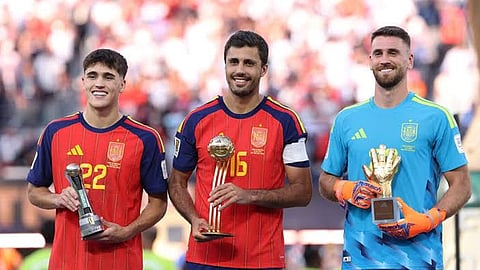 Spain Glory: Rodri, Simon, Cubarsi sweep World Cup awards