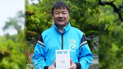 Delivering food by day, writing poetry by night; 57-year-old wins top literary award