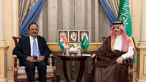 West Asia Conflict: Ajit Doval in Saudi Arabia