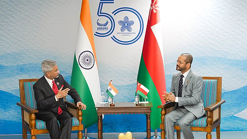 Foreign Ministers of India and Oman held a meeting