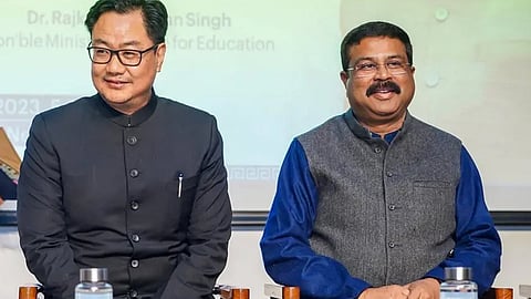 dharmendra pradhan resignation kiren rijiju respons
