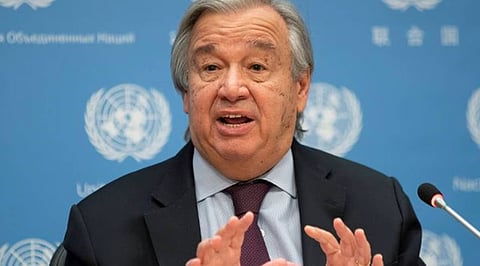 Guterres expresses concern over Houthi attacks in the Red Sea