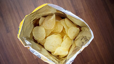 It isn't just air that fills about half the chips packet; here's the reason why