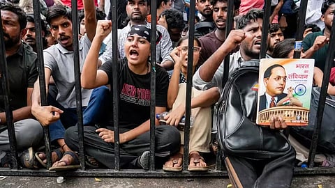 orders release neet protest students sit probe