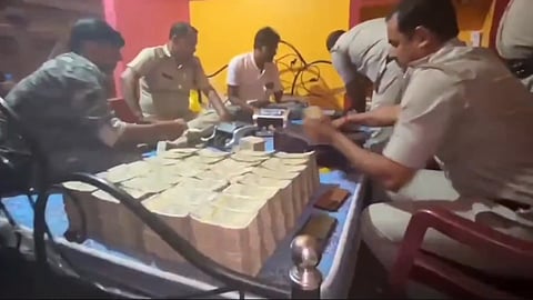 ₹28 crore seized from driver's home; police count money until dawn | Video