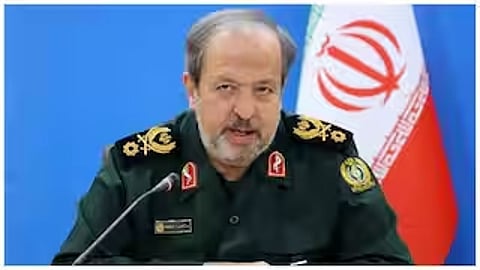 Iran's Defense Minister Majid Ibn al-Reza