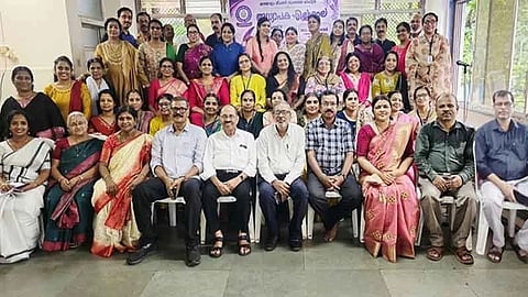 Malayalam Mission organized a workshop for teachers.