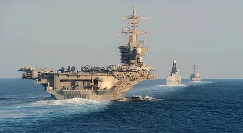Mandatory toll collection in the Strait of Hormuz