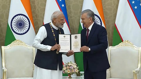 India signs uranium deal with Uzbekistan