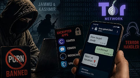 Porn apps and the Tor network: Terrorists' new communication strategy in Kashmir.