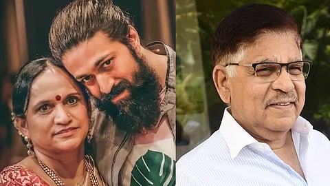 Son of a bus driver, Yash's mothers reply to allu aravind