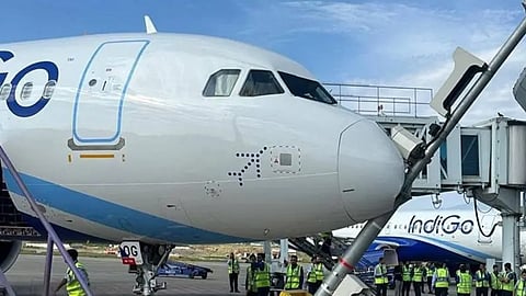 IndiGo flight hits pillar while parking; no casualties