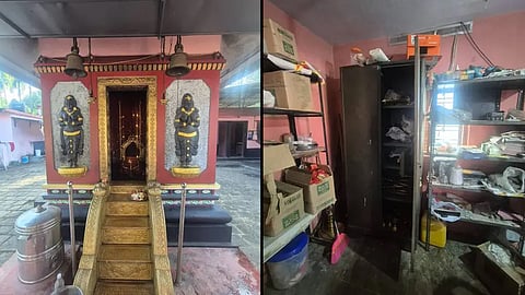 thrissur temple theft