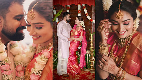 actress Aishwarya Devan get married