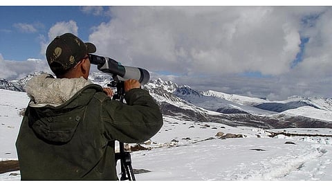 India has about ten combined arms brigades on the India-China Line of Control.