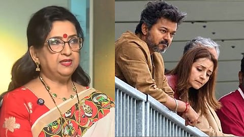 actress ambika against trisha