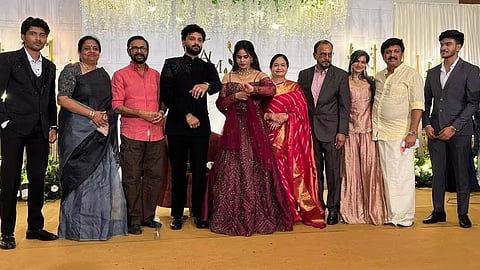 Ganesh Kumar reunites with ex-wife; son's wedding celebrated grandly