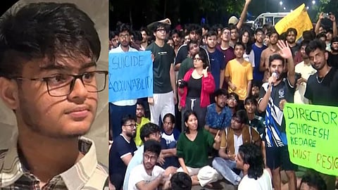 IIT-Bombay student suicide protest