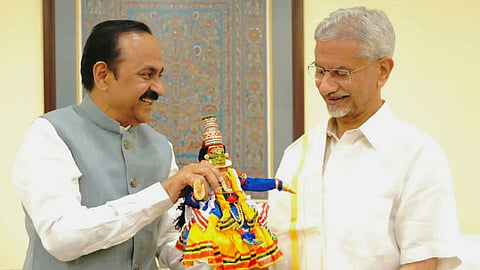 When Leader of the Opposition V.D. Satheesan met External Affairs Minister S. Jaishankar...