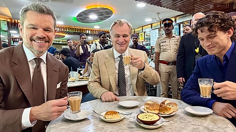 hotel where Christopher Nolan had tea was shut down due to a lack of cleanliness