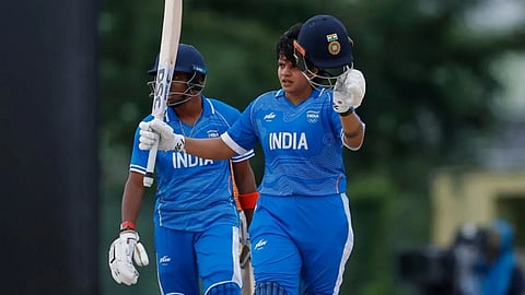 india entered asian games final after shafali verma excellent knock against bangladesh in semi final