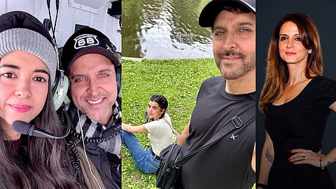 Hrithik wishes girlfriend a happy anniversary; ex-wife responds