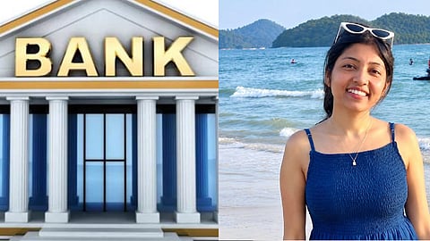 Young woman quits bank job after paying ₹2 lakh bond.
