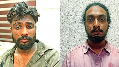 Accused Sreeraj and Jith Martin