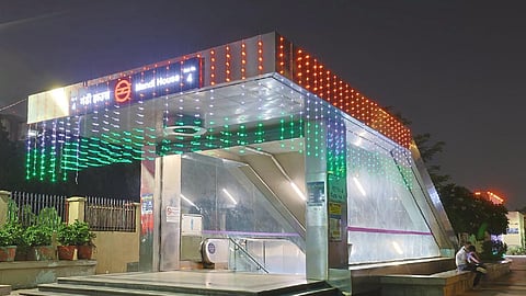 Police order closure of 57 metro stations in Delhi.