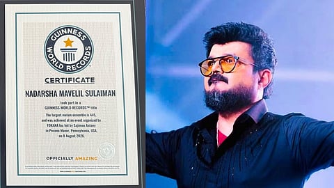 nadirshah guinness world record