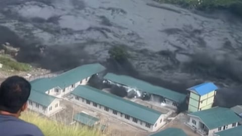 Houses Bridges Swept Away In Nepal Flash Flood