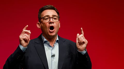 British Prime Minister Andy Burnham.