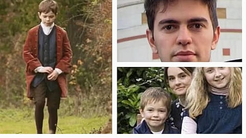 Former child actor William Chapman, Chapman with his mother and sister