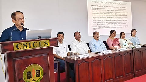 സുസ്ഥിര ജീവിതശൈലി കാലഘട്ടത്തിന്റെ ആവശ്യം: പ്രൊഫ. ടി.വി. മുരളീവല്ലഭൻ