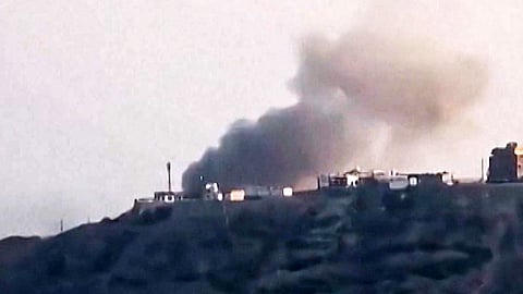 Houthi attack on presidential palace in Aden, Yemen