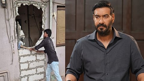 Hammer Action At Actor Ajay Devgns Juhu Bungalow Over Illegal Construction