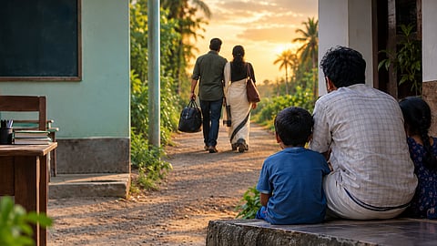 Teacher elopes with a friend despite husband donating part of his liver to her