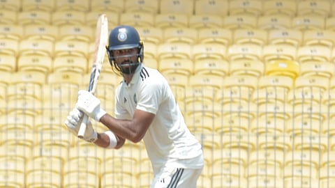 Devdutt Padikkal 199 powers India A fight back against New Zealand A
