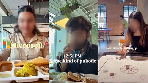 Microsoft Employees old reel viral