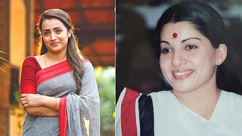 Trisha As Jayalalitha In MGR Biopic