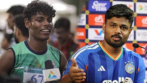 Sports Meet: Atul sets a meet record; Sanju Samson acts as sponsor and calls to congratulate him