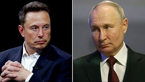 Putin lifts Elon Musk to the sky