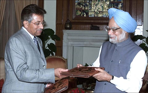 Manmohan Singh gifted a birth certificate to Musharraf over six decades later his birth during India visit in 2005.