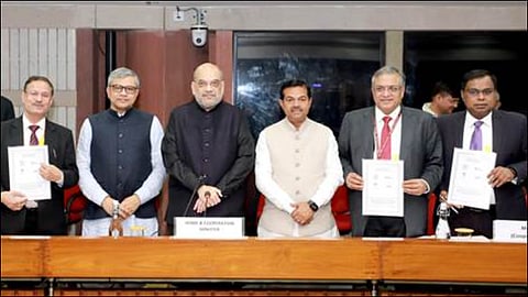 MoU signed between the cooperation ministry, IT ministry, NABARD and CSC e-Governance Services India Ltd.