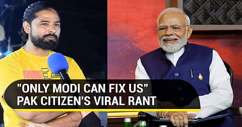 Videos of Pakistani citizen's praise for PM Modi goes viral